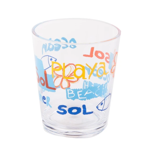 2 ADET KALEMLİK DENİZ DESENLİ OFİS GERECİ 8X8X9CM - 3