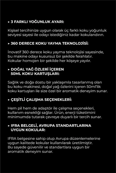 Carpex Micro Basic Siyah Koku Makinesi + 50 ml Big Boss Kartuş - Resim 4