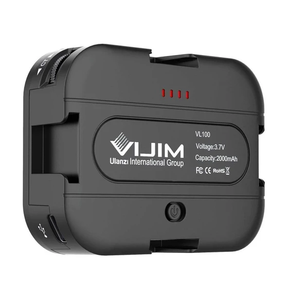 Vijim VL100C Mini Led Video Işığı - 8