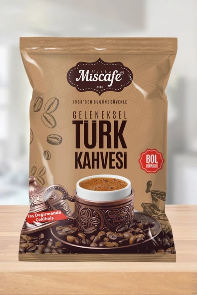 Türk Kahvesi, Taş Değirmende Öğütülmüş, %100 Arabica, 100 Gr. /