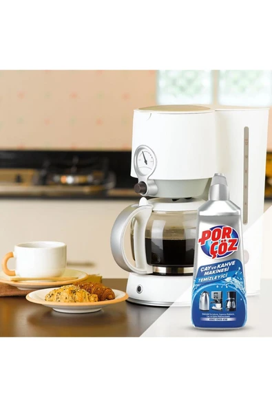 PORÇÖZ Çay Ve Kahve Makinesi Temizleyici Jel 400 ml