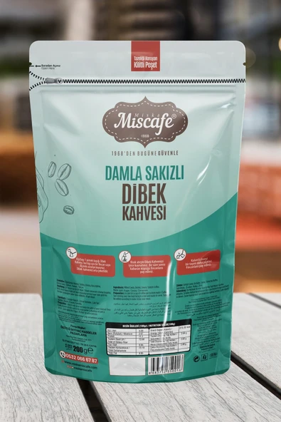 Damla Sakızlı Dibek Kahvesi, Taş Değirmende Öğütülmüş, %100 Arabica, 200 Gr. - 2