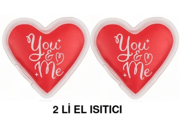 2 ADET KALPLİ MESAJLI CEP SOBASI,EL ISITICI,SICAK SU TORBASI PVC  9cm - Resim 3