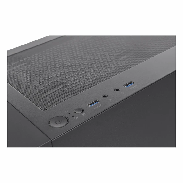 Thermaltake S200 TG 550W 80+ USB 3.2 ARGB ATX Mid Tower Siyah Kasa - Resim 4