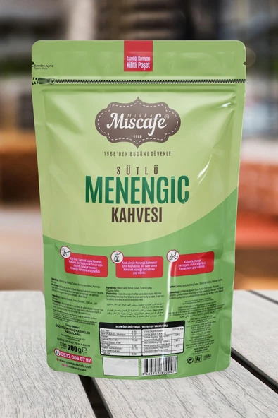Sütlü Menengiç Kahvesi, Taş Değirmende Öğütülmüş, %100 Arabica, 200 Gr. - 2