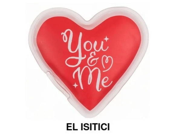 KALPLİ MESAJLI CEP SOBASI,EL ISITICI,SICAK SU TORBASI PVC  9cm - Resim 3