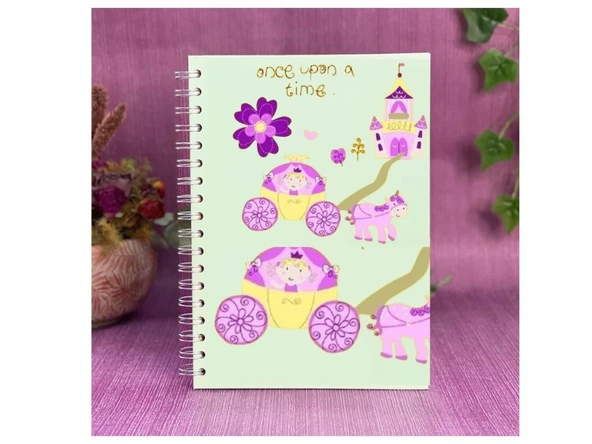 2 ADET DEFTER STİCKER,LAPTOP STİCKER PRENSES DESENLİ PVC 70X50X0,5CM - 3