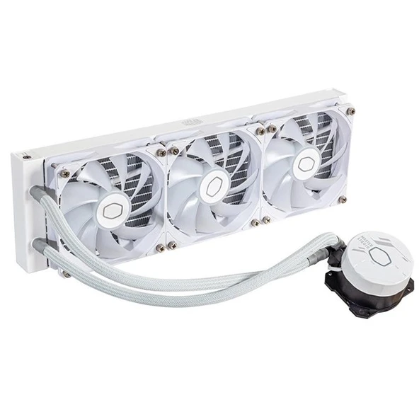 <![CDATA[COOLERMASTER 360MM ML360L MLW-D36M-A18PZ-RW AM5-1700P SIVI SOĞUTMALI İŞLEMCİ FANI BEYAZ]]> - 5