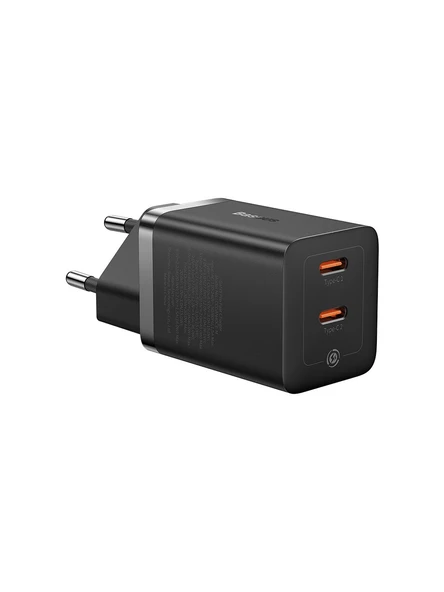 Baseus GaN5 Pro 40 W Siyah Hızlı Şarj Adaptörü - 2