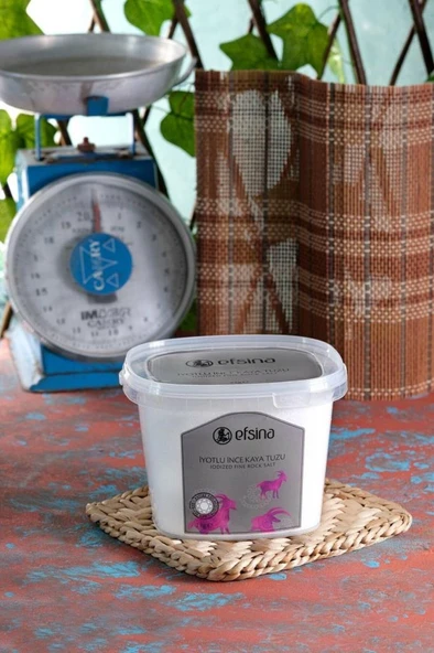 Efsina Iyotlu Ince Kaya Tuzu 2 kg - Resim 3