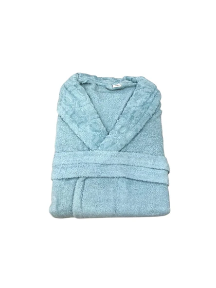 Royam Redline %100 Pamuklu Kısmi Kadife Tekli Bornoz - 10