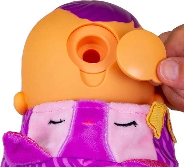 Yumuş Bebekler - Tiny Cuddles - Küçük Kucaklaşma - Mor Kedi Çocuk - 3