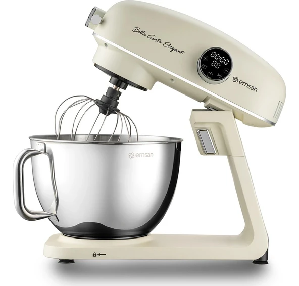 Emsan Bella Gusto Elegant Stand Mikser Krem - 5