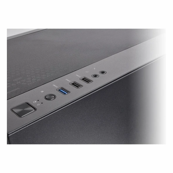 Thermaltake H330 650W 80+ USB 3.2 LED ATX Mid Tower Siyah Kasa - Resim 4