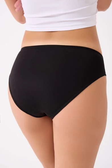 DANTELLİ BİKİNİ KESİM KADIN KÜLOT - Resim 2