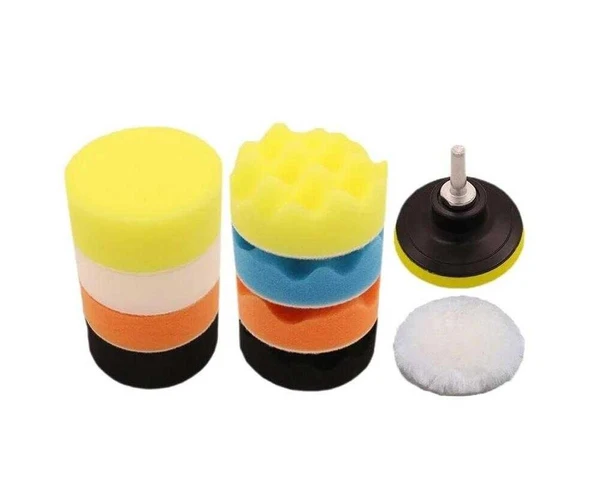 W9014 11 PARÇA PASTA CİLA POLİSAJ SÜNGER SETİ - WERT ürün görseli