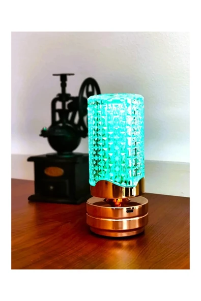 Yussraw Akrilik RGB Dekoratif Masa Lambası Akıllı LED Atmosfer Gece Lambası - 3