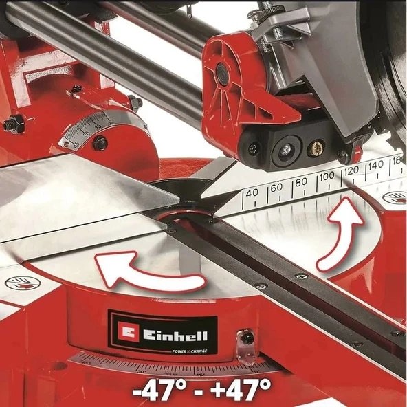 Einhell TE-SM 36/210 Li Solo Akülü Gönye Kesme Testere - Resim 2