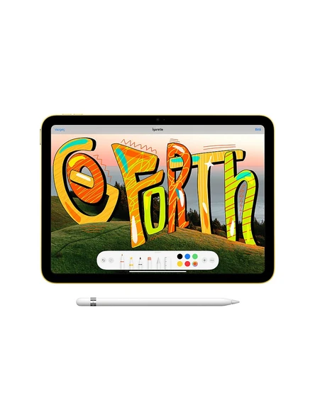 Apple iPad 10. Nesil Wi Fi + Cellular 256 GB 10.9" MQ6T3TU/A Gümüş Tablet - Resim 4