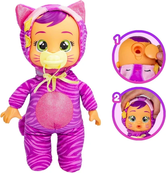 Yumuş Bebekler - Tiny Cuddles - Küçük Kucaklaşma - Mor - 2
