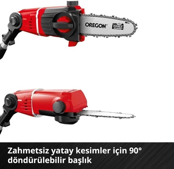 Einhell GE-HC 18 Li T Solo Akülü Yüksek Dal ve Çit Budama - Resim 3