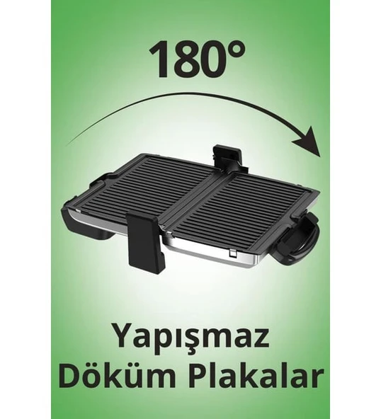 Kiwi KSM-2453 Izgara Ve Tost Makinesi - Resim 3