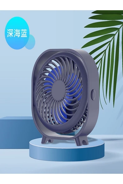 Yussraw mini fan Yeni masaüstü küçük Fan şarj edilebilir masaüstü vantilatör taşınabilir ofis ev Mini Fan
