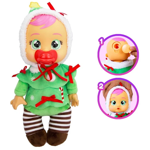 Yumuş Bebekler - Tiny Cuddles - Küçük Kucaklaşma - Noel Elbiseli - 2