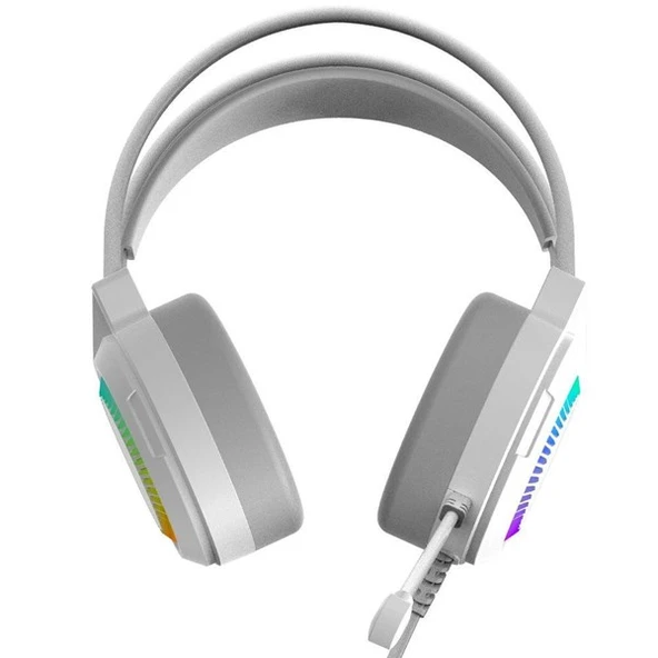 <![CDATA[GameBooster HAMMER 7.1 Rainbow Beyaz Gaming Kulaklık H02W]]> - 3