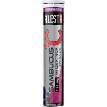 ALESTA SAMBUCUS VITAMİN C 1000MG 20 EFERVESAN