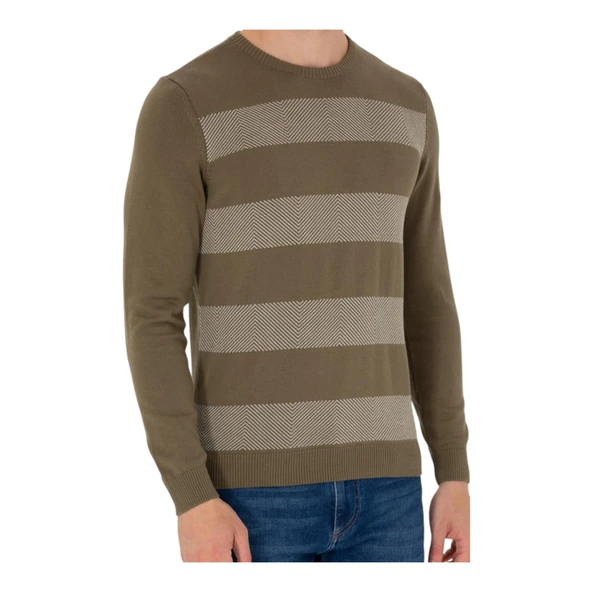 Erkek Haki Kazak - 5