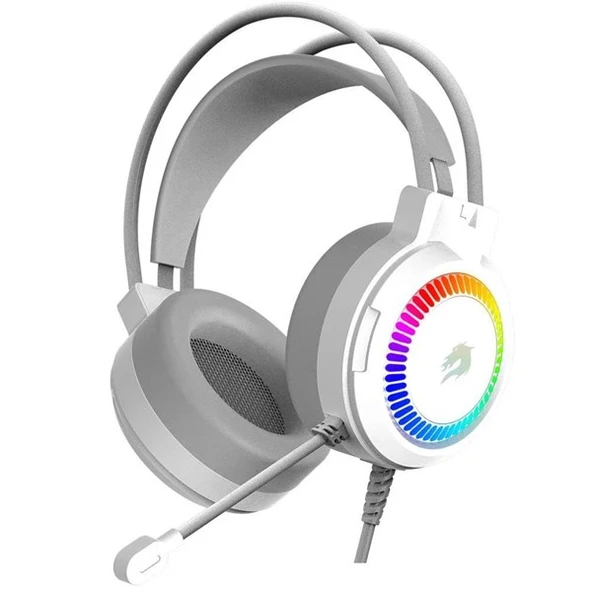 <![CDATA[GameBooster HAMMER 7.1 Rainbow Beyaz Gaming Kulaklık H02W]]>