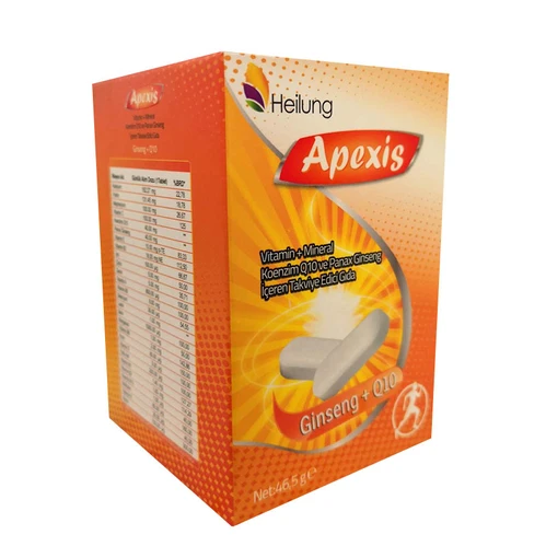 APEXIS MULTİVİTAMİN Q10+GINSENG 30 TABLET - 1