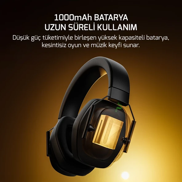 Gamepower Kai Titanium Ultra Wireless 7.1 Surround Hi-Fi Rainbow Gaming Kulaklık - 2