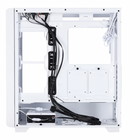 Thermaltake S250 TG 750W 80+ Bronz USB 3.2 ARGB eATX Mid Tower Beyaz Kasa - Resim 5