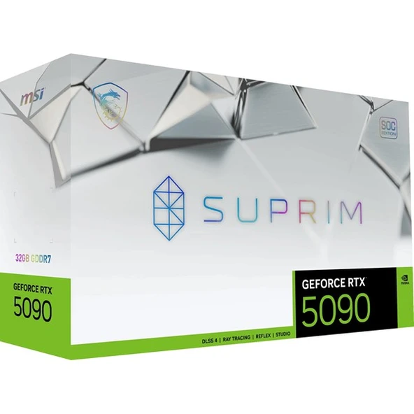<![CDATA[MSI RTX5090 32GB SUPRIM SOC GDDR7 512BİT HDMI DP PCIe 5.0]]> - 2