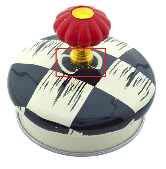 Kapak Defolu Kenzo Qualita King Alt Üst Emaye Çaydanlık Takımı Dama Dekor m2 - 4