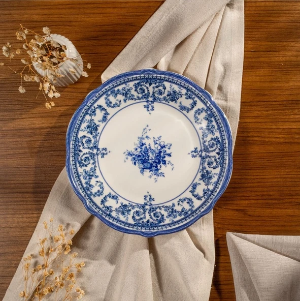 Fecra Majestic Blue 14 Parça Kahvaltı Takımı - 5