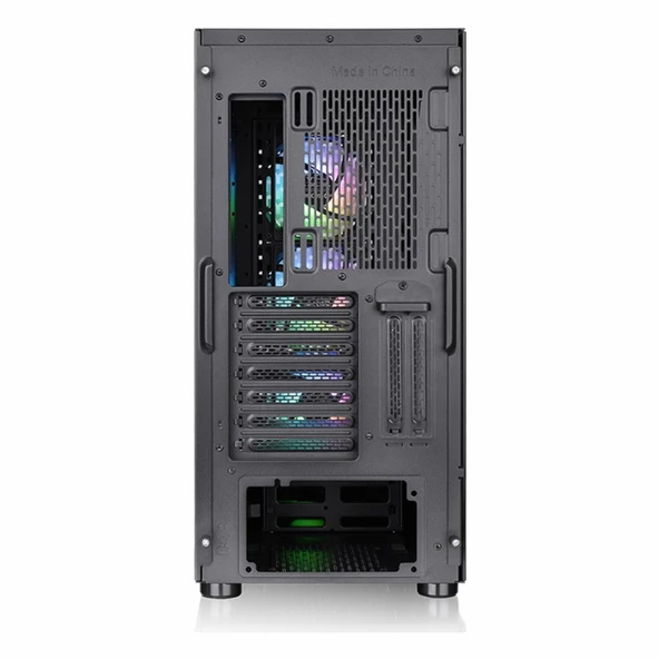 Thermaltake Versa T27 TG 750W 80+ USB 3.2 ARGB eATX Mid Tower Siyah Kasa - Resim 6