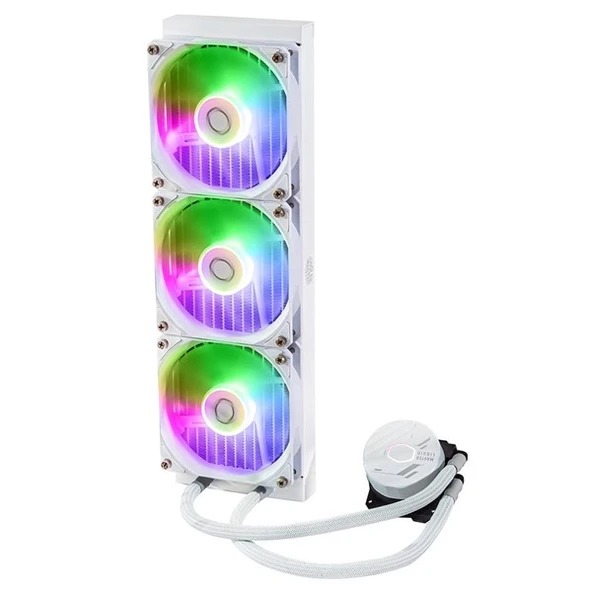 <![CDATA[COOLERMASTER 360MM ML360L MLW-D36M-A18PZ-RW AM5-1700P SIVI SOĞUTMALI İŞLEMCİ FANI BEYAZ]]> - 4