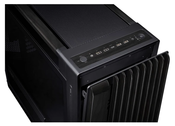 ASUS ProArt PA602 Wood Ed. Siyah-Ahşap E-ATX Kasa - 5