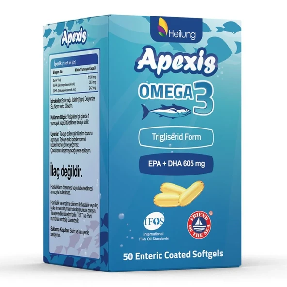 APEXIS OMEGA-3 50 SOFTGEL - 1