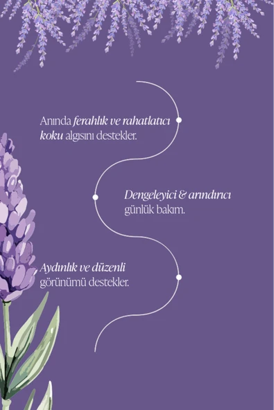 Lavanta Suyu Canlandırıcı ve Besleyici Tonik %100 Doğal ve Saf 150 ml - 2