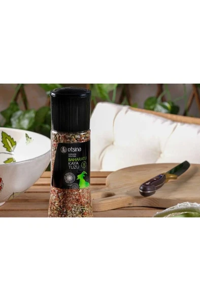 Efsina Sofrada Öğütme Baharatlı Kaya Tuzu 230 gr - Resim 3