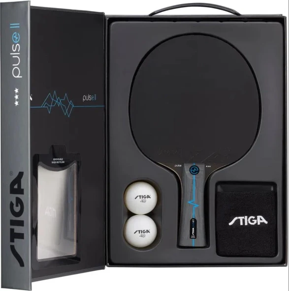 Stiga Set Pulse II 3 Star Masa Tenisi Raketi Seti 1213-0606-35 - 1