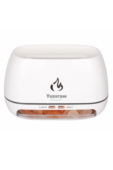 Yussraw Taşınabilir 200ml Kapasiteli Işıklı Aroma Yayıcılı Hava Nemlendircisi Taş Hediyeli - 4