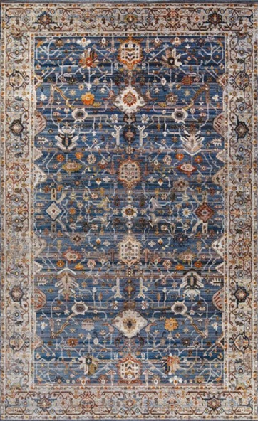 Gabardin Halı 7/24 Serisi 0727 Lacivert Salon Oturma Yatak Odası Halısı ürün görseli 1