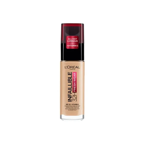 Loreal Paris Uzun Süre Kalıcı Fondöten - Infaillible 24h Fresh Wear 120 Vanilla 30 ml - 2