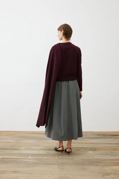 Bella Şal Detaylı Trirko Kazak Terzi Dükkanı - Resim 4