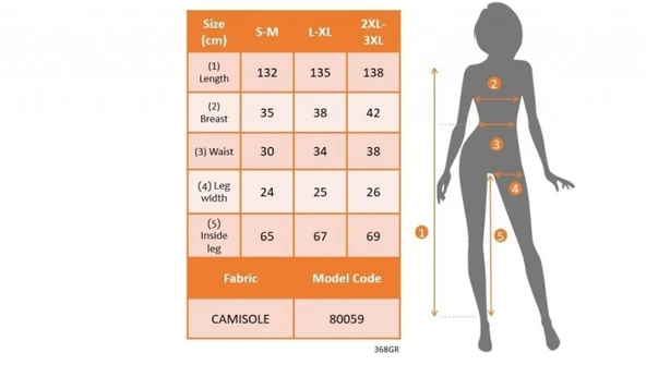 Kadın Uzun Kollu V Yaka Baş Parmak Geçirmeli Detay Kaşkorse Tulum - Resim 7